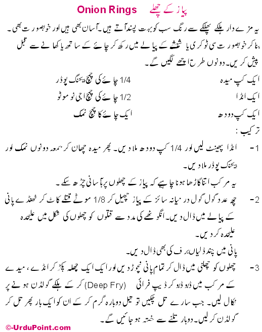 Pyaz Ke Chilke Recipe In Urdu