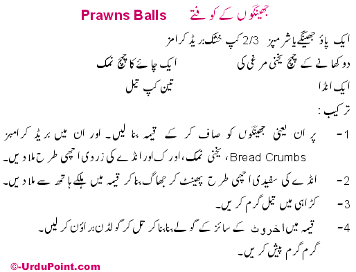 Prawn Kofta Recipe In Urdu