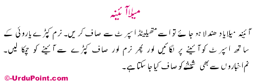 Meila Aaina Recipe In Urdu